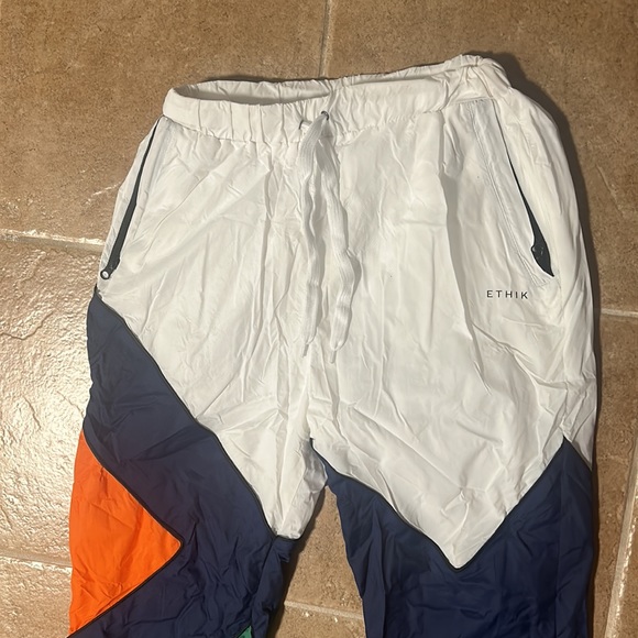 ETHIK Retro Abstract Track Pants Size Medium - Picture 5 of 5